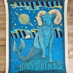 Billy Strings - 2021 Owen Murphy Poster New Haven, CT N2 1st Gig Posters