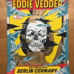 Eddie Vedder - 2019 Ian Williams Poster Berlin, GER Max Schmeling Halle