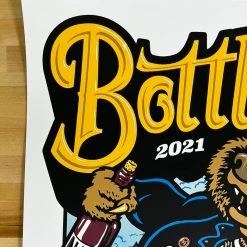 BottleRock Festival - 2021 Ames Brothers Poster Napa, CA 1st