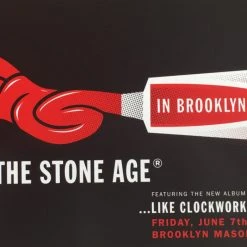 Queens Of The Stone Age - 2013 Kii Arens Poster Brooklyn New York QOTSA