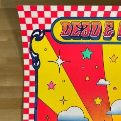 Dead & Company - 2021 Nate Gonzalez Poster Clarkston, MI DTE Energy Gig Posters