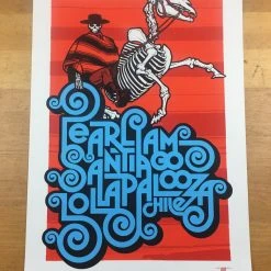 Ames Brothers Pearl Jam - 2013 Ames Bros Poster Santiago, Chile Lollapalooza S/N Gig Posters 11 Ames Brothers Pearl Jam - 2013 Ames Bros Poster Santiago, Chile Lollapalooza S/N Gig Posters