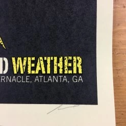 Gig Posters The Dead Weather - 2009 Methane Studios Poster Atlanta Tabernacle