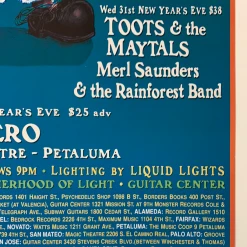 Kathie Hughston Gig Posters MHP 41 George Clinton - 1997 Poster Maritime Hall San Fran 1st