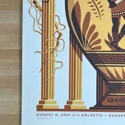 String Cheese Incident - 2021 Mike Tallman Poster Berkeley, CA Gig Posters