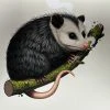 Virginia Opossum - 2018 Mike Mitchell Poster Art Print Variant