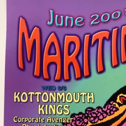 The Artworks MHP 122 - 2001 Poster Maritime Hall San Fran 1st Gig Posters