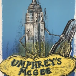 Umphrey's McGee - 2012 Dan Grzeca Poster New York City, NY Best Buy Theater Gig Posters