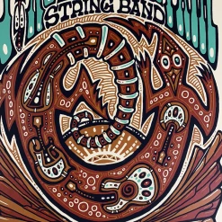 Yonder Mountain String Band - 2011 Jeff Wood Poster Red Rocks Morrison, CO