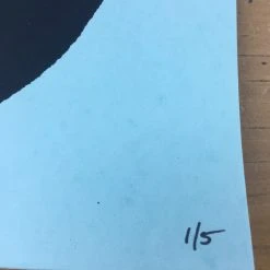 Bob Dylan The Rolling Stone - 2014 Brian Methe Art Print Blue Variant 13 Bob Dylan The Rolling Stone - 2014 Brian Methe Art Print Blue Variant