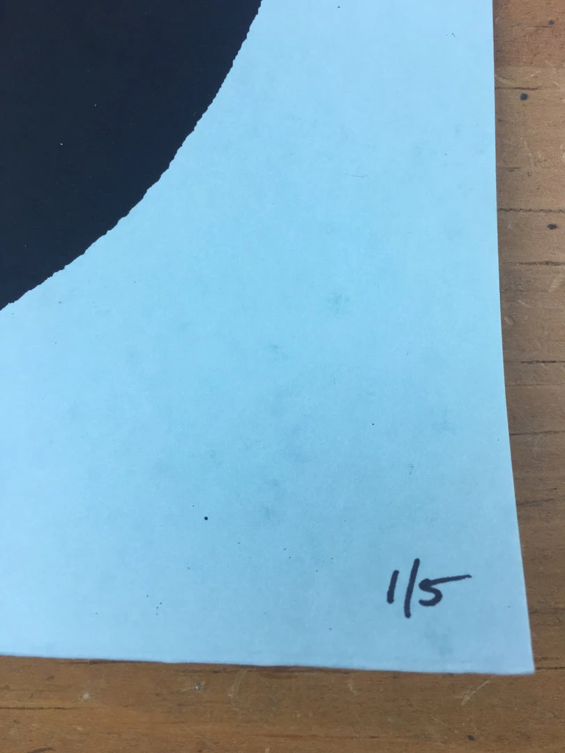 Bob Dylan The Rolling Stone - 2014 Brian Methe Art Print Blue Variant 7 Bob Dylan The Rolling Stone - 2014 Brian Methe Art Print Blue Variant