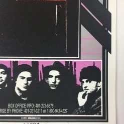 Wallflowers - 1997 Mark Arminski Poster Providence, RI Lupo's Heartbreak Hotel Gig Posters