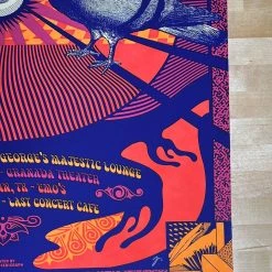 Pigeons Playing Ping Pong - 2019 Status Serigraph Poster November Run Gig Posters