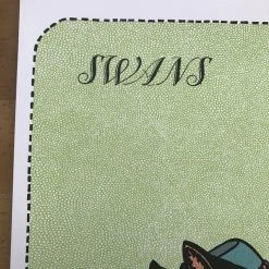 Swans - 2015 FugScreens Studios Poster Thalia Hall Chicago Chicago, IL