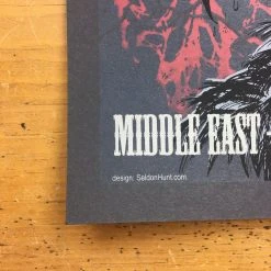 High On Fire - 2006 Burlesque Of North America Poster Boston, MA Middle East