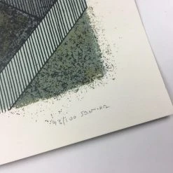 Mike Gordon - 2015 Justin Santora Poster Buffalo, NY The Town Ballroom