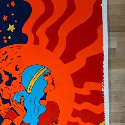 Sold Out Posters Nathaniel Rateliff & The Night Sweats - 2016 Poster Red Rocks Morrison, CO