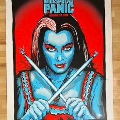Widespread Panic - 2016 Zoltron Poster Broomfield, CO 10/30
