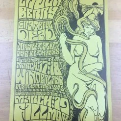 Grateful Dead Chuck Berry - 1967 Wes Wilson Poster San Francisco, CA Fillmore Au 11 Grateful Dead Chuck Berry - 1967 Wes Wilson Poster San Francisco, CA Fillmore Au