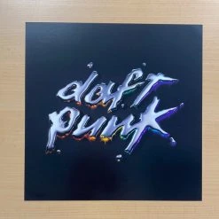 Sold Out Posters Daft Punk - 2001 Original Vinyl Poster Insert 12x12 Record Art Gig Posters