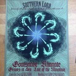 Goatsnake - 2005 Stephen Kasner Poster Hollywood, CA Knitting Factory Gig Posters