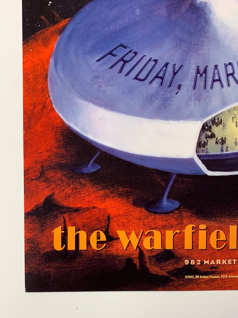 Gig Posters Wayne Brady - 2002 Frank Wiedemann Poster The Warfield Theatre San Fran 1st 8 Gig Posters Wayne Brady - 2002 Frank Wiedemann Poster The Warfield Theatre San Fran 1st