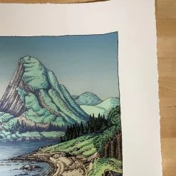 The Mountain Lake - 2021 David Welker Poster, Art Print 1st 11 The Mountain Lake - 2021 David Welker Poster, Art Print 1st