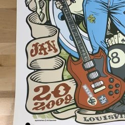 Gig Posters Kings Of Leon - 2009 Daymon Greulich Poster Louisville, KY