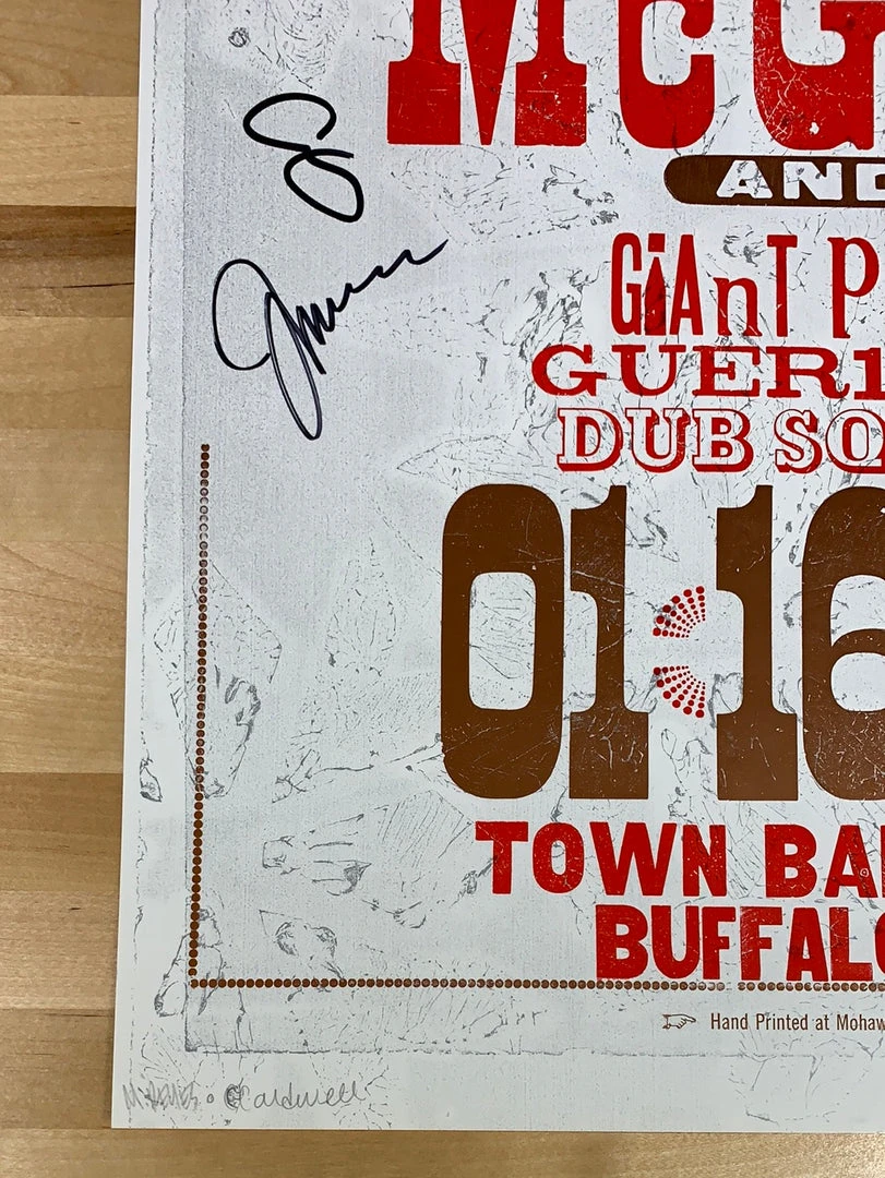 Mohawk Press Gig Posters Umphrey's McGee - 2013 Poster Buffalo, NY Band Signed 48/215 8 Mohawk Press Gig Posters Umphrey's McGee - 2013 Poster Buffalo, NY Band Signed 48/215