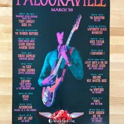 The Artworks MHP 61 March - 1999 Poster Palookaville Santa Cruz, CA 1st Gig Posters