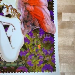 John Prine - 1996 Amacker Bullwinkle Poster Fillmore San Fran 1st BGF 209