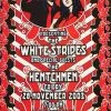 Gig Posters The White Stripes - 2003 Dennis Loren Poster Detroit, MI Masonic Temple