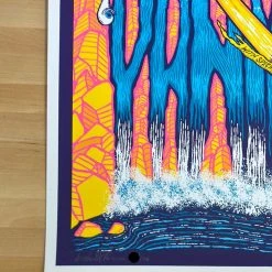 Widespread Panic - 2014 Brad Klausen Poster Lincoln NE, Pinewood Bowl Gig Posters
