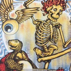 Grateful Dead, Here Comes Sunshine - 2018 Zeb Love Poster Art Print