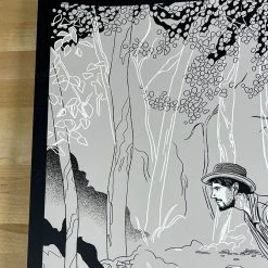 Gig Posters Ray Lamontagne - 2019 Yin Shian Ng Poster Philadelphia, PA