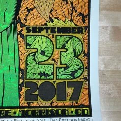 Colorado Greensky Bluegrass - 2017 Chuck Sperry Poster Red Rocks Morrison, CO AUTOGRAPHED 15 Colorado Greensky Bluegrass - 2017 Chuck Sperry Poster Red Rocks Morrison, CO AUTOGRAPHED