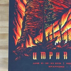 Colorado Umphrey's McGee - 2019 Peter Schaw Poster Red Rocks, Morrison, CO AUTOGRAPHED 13 Colorado Umphrey's McGee - 2019 Peter Schaw Poster Red Rocks, Morrison, CO AUTOGRAPHED