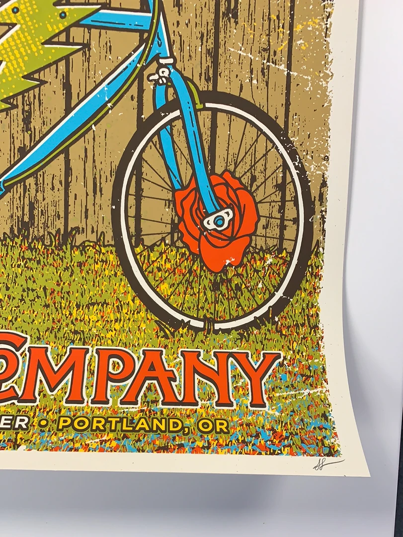 Gregg Gordon Dead & Company - 2016 Gigart Poster Portland, OR Summer Tour 7 Gregg Gordon Dead & Company - 2016 Gigart Poster Portland, OR Summer Tour
