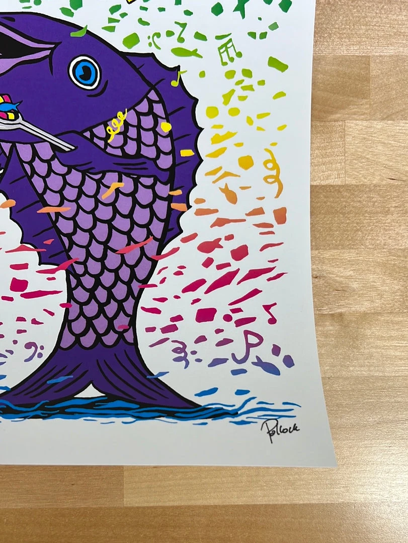 Phish Food - 2022 Jim Pollock Digital Edition Poster Ben & Jerry's 7 Phish Food - 2022 Jim Pollock Digital Edition Poster Ben & Jerry's