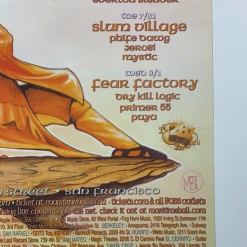 Martin Travers Gig Posters MHP 124 Social Distortion - 2001 Poster Maritime Hall San Fran 1st