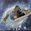 Movie/TV Posters Air Jordan Space Jam 1 - Zissou Tasseff-Elenkoff Poster Nike Art Print