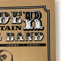 Gig Posters Yonder Mountain String Band - 2009 Jaime Cervantes Poster Spring Tour