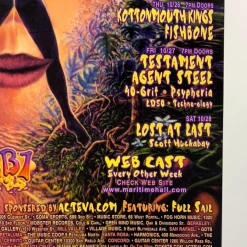 The Artworks MHP 100 October - 2000 Poster Maritime Hall San Fran 1st