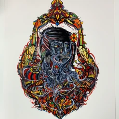 Erin Jesme Christ - 2009 Deuce 7 Poster Art Print S/N #1/27 Art Prints