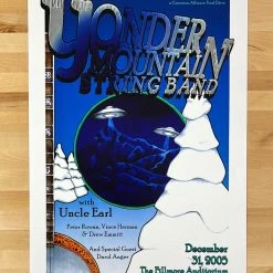 Yonder Mountain String Band - 2005 Jamie Huntsman Poster The Fillmore Denver, CO 12/31 Colorado