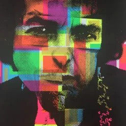 Bob Dylan - 2009 Mike Martin Poster Columbus, OH Lifestyle Communities Pav.