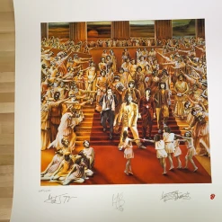 Sold Out Posters Rolling Stones - 1994 Official Poster Vintage It's Only Rock & Roll X/5000