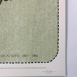 Gig Posters Swans - 2016 Fugscreens Studios Poster Carrboro, NC Cat's Cradle