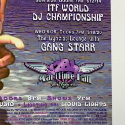 Greg Coiner Gig Posters MHP 75 Merl Saunders - 1999 Poster Maritime Hall San Fran 1st 12 Greg Coiner Gig Posters MHP 75 Merl Saunders - 1999 Poster Maritime Hall San Fran 1st