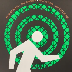 The Raconteurs - 2019 Matthew Jacobson Poster Minneapolis, MN Armory